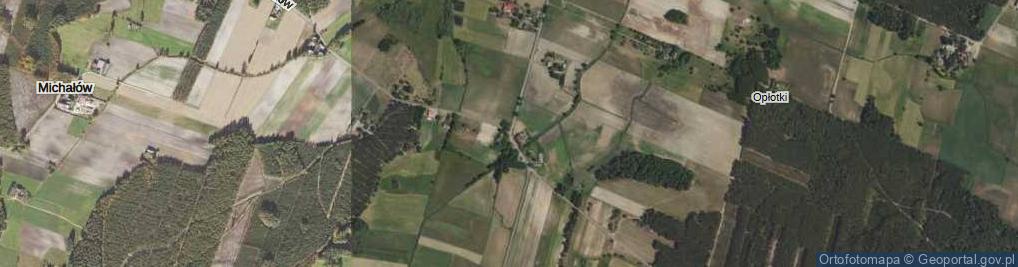 Zdjęcie satelitarne Mielcuchy Pierwsze ul.